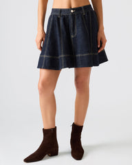 SLOAN DENIM SKIRT INK