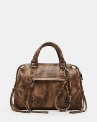 RIGGS BAG BROWN DISTRESSED