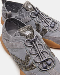 REBOOT GREY RHINESTONES