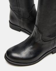 RUBEN BLACK LEATHER