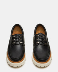 VICTOR BLACK LEATHER