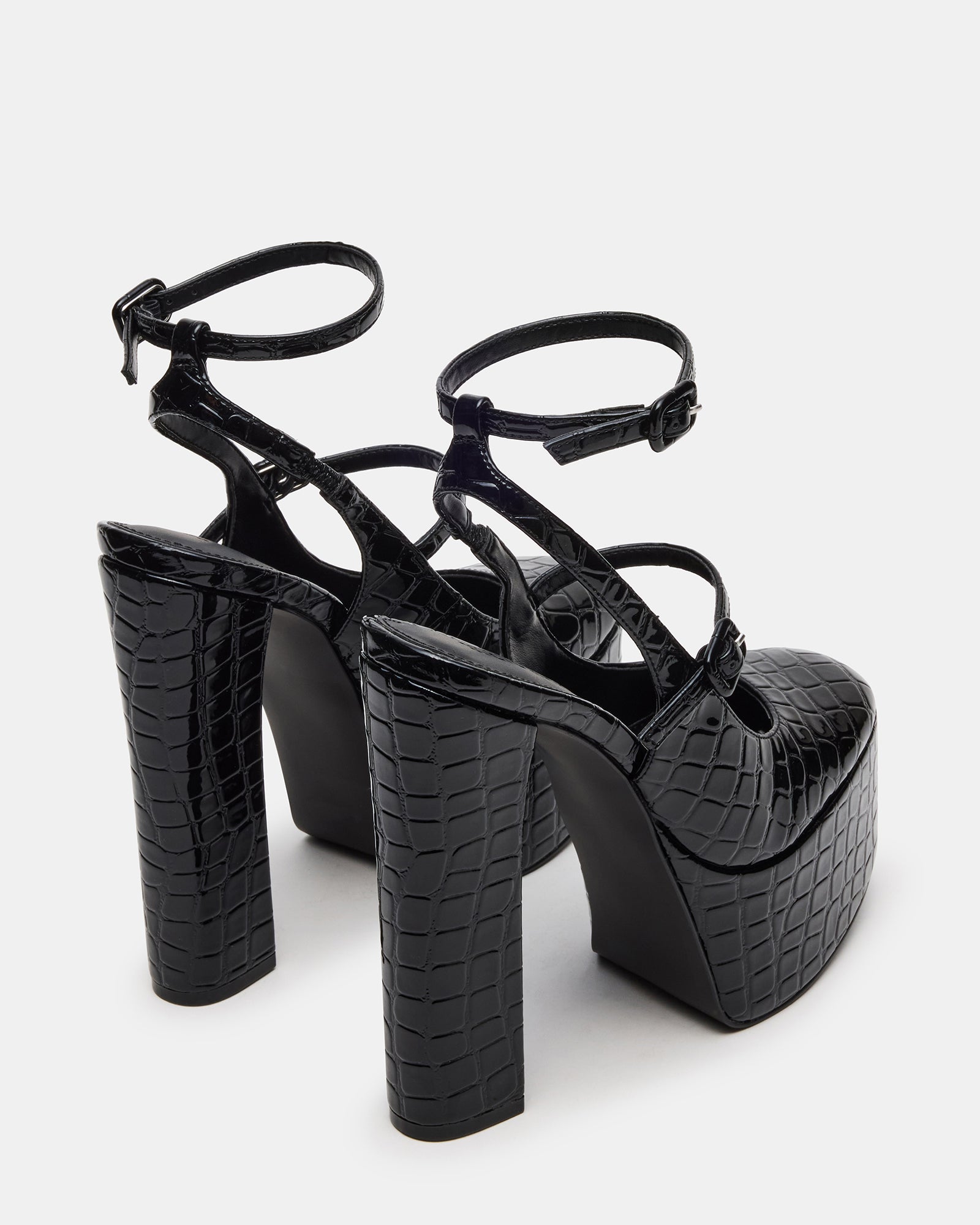 SCOTLYN BLACK CROCODILE